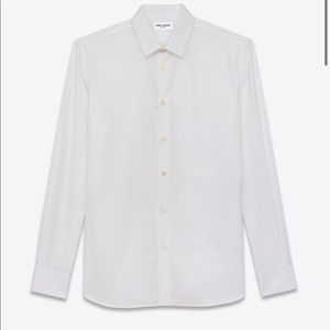 Saint Laurent Shirt in Cotton Poplin